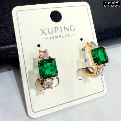 Сережки Xuping18К 20486 (1.6см)